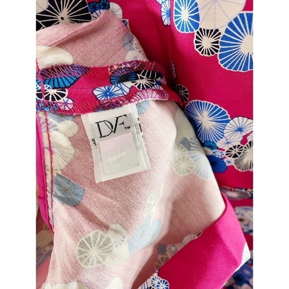 Diane Von Furstenberg Topanga Floral Satin Dress - Picture 11 of 16